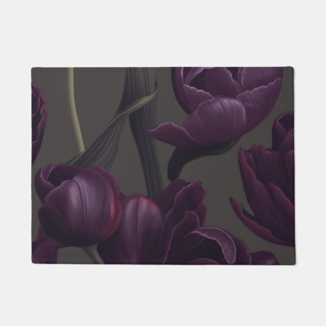 Moody Tulip Doormat (Front)
