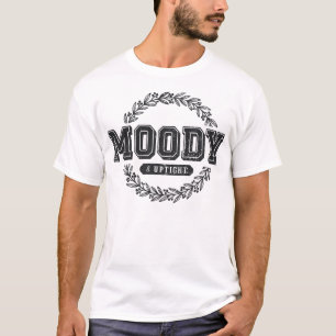 Moody & Uptight Funny Matching Couples Christmas T-Shirt