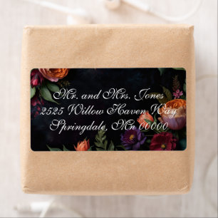 Moody vintage Elegant floral 