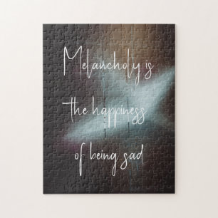 Moody Winter Night's Big Christmas Star Jigsaw Puzzle