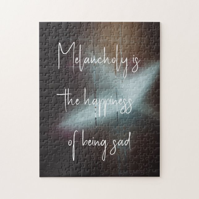 Moody Winter Night's Big Christmas Star Jigsaw Puzzle (Vertical)