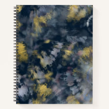 MoodyBlueTieDye Notebook/Journals 