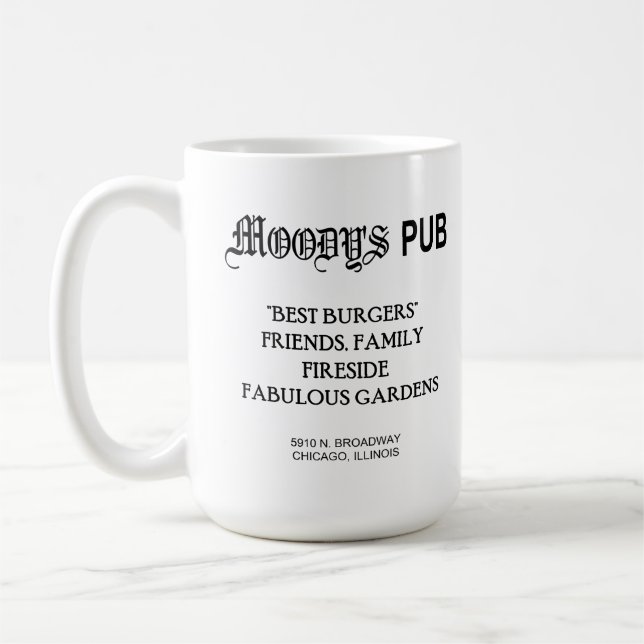 MOODY'S PUB, CHICAGO, IL COFFEE MUG (Left)