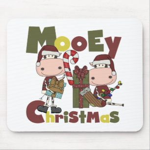 Mooey Christmas Mouse Mat