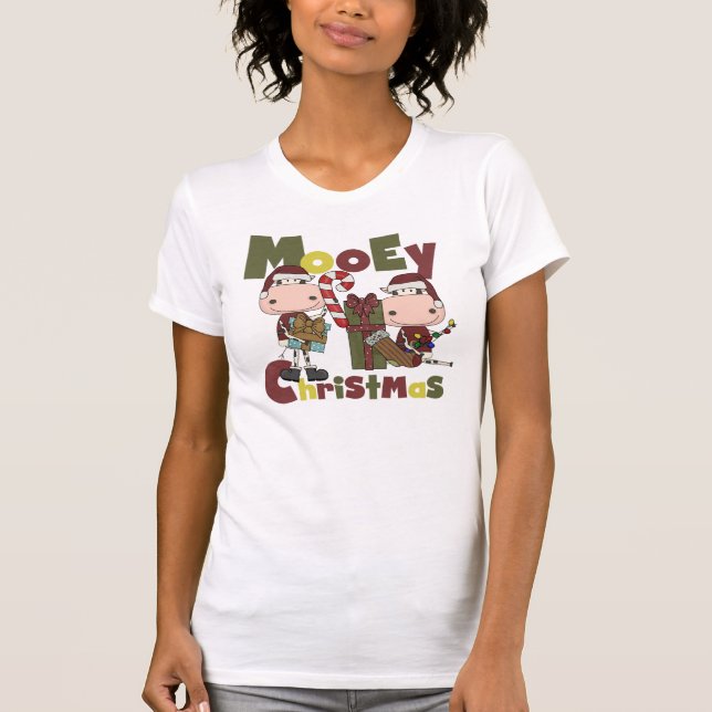 Mooey Christmas T-Shirt (Front)