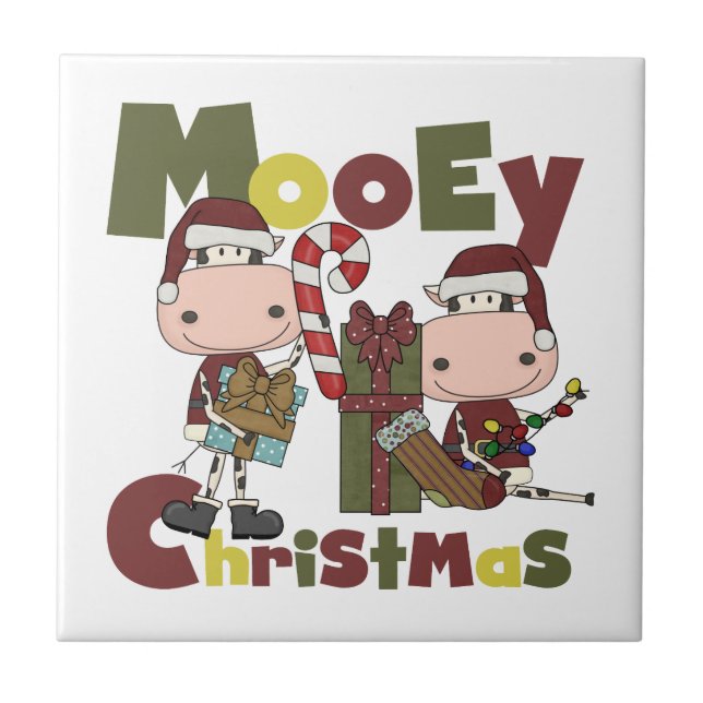 Mooey Christmas Tile (Front)