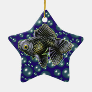 Moog the Black Moor Star Ornament