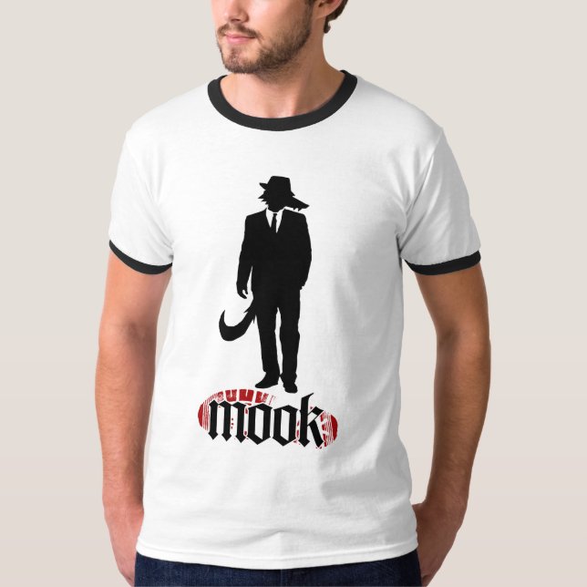 Mook wolf logo tee (Front)