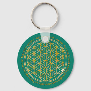 Moola Mantra / Fume of Life   green Key Ring
