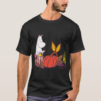 Moomin Blue Text Cascade T-Shirt