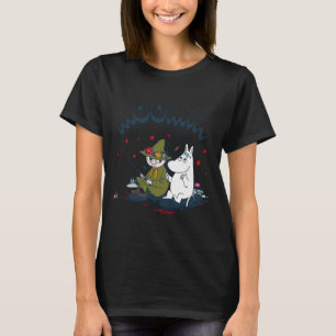 Moomin Snufkin And Moomintroll Fishing Independenc T-Shirt