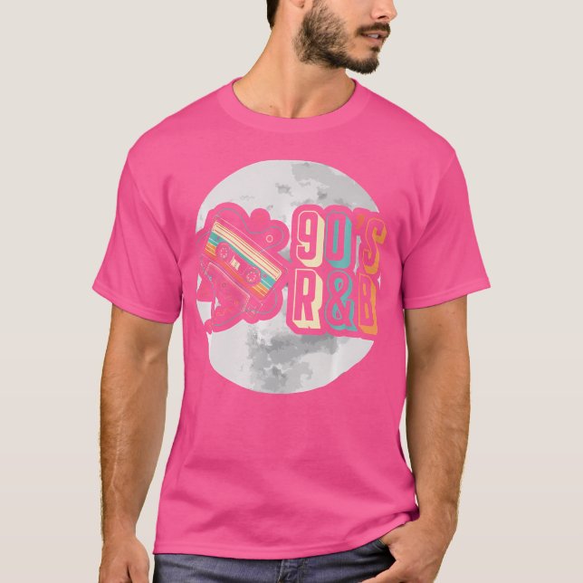 Moon 90S Rb Music Lover T-Shirt (Front)
