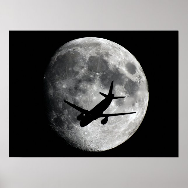 Moon Aircraft Poster (Front)