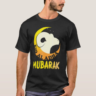Moon Al-Adha Eid Mubarak Tee Happy Eid Day Muslim
