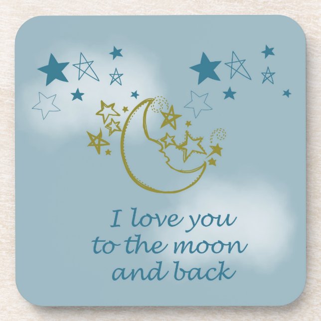 Moon and Back Coaster (Front)