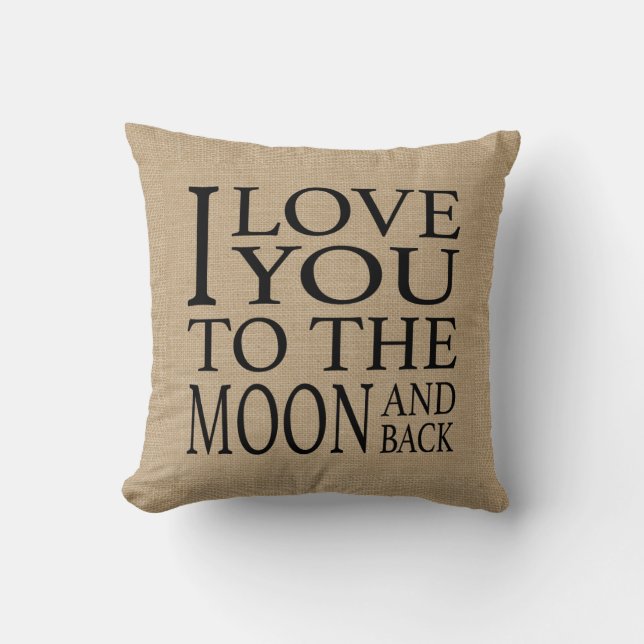 Moon And Back Cushion (Front)