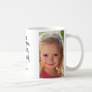 Moon and Back Valentine's Day Photo Mug