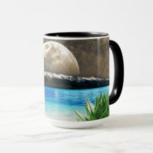 Moon And Beach Mug
