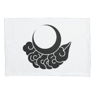 Moon and cloud pillowcase