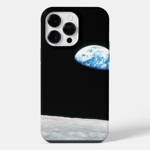 Moon and Earthrise Space Photo iPhone 14 Pro Max Case