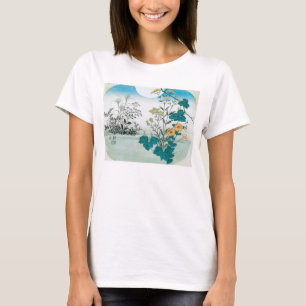 Moon and Flowers T-Shirt