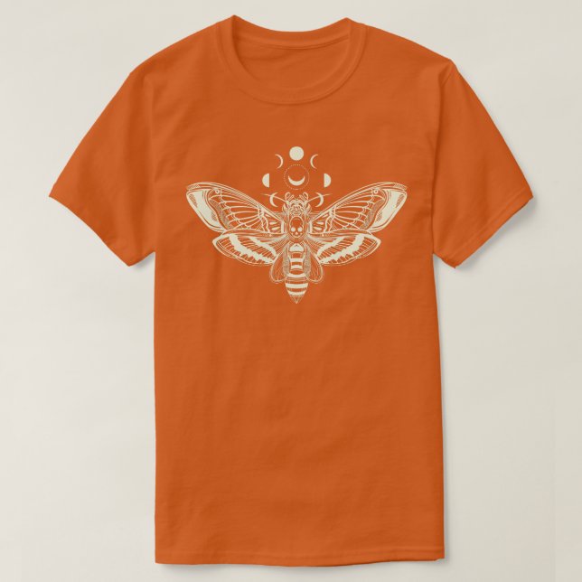 MOON AND MOTH T-Shirt (Design Front)