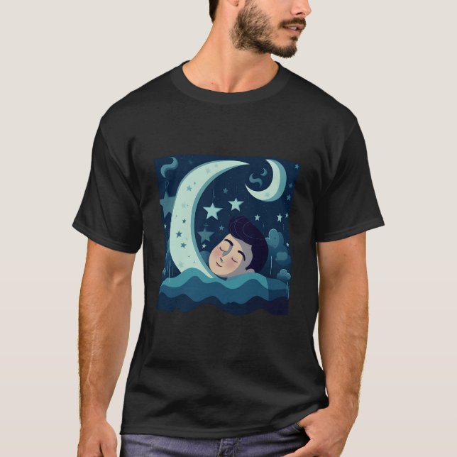 Moon And Sleep T-Shirt (Front)