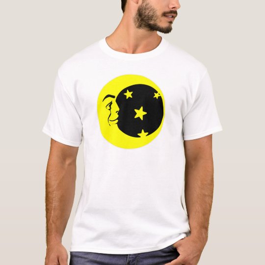 Moon and Stars Astrology, TShirt Zazzle.co.uk