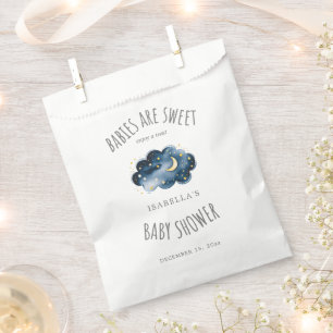 Moon and Stars Baby Shower Favour Bag