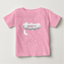 moon and stars baby T-Shirt