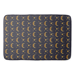 Moon and Stars Bath Mat