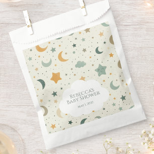 Moon and Stars Boho Baby Adoption Shower Favour Bags