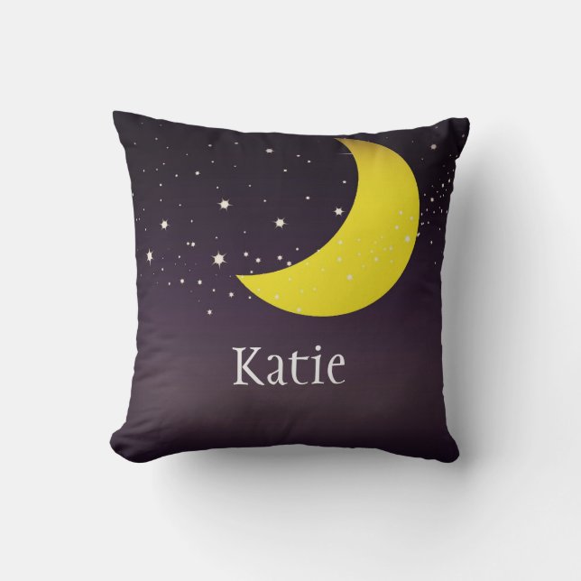 Moon and Stars Cushion (Front)
