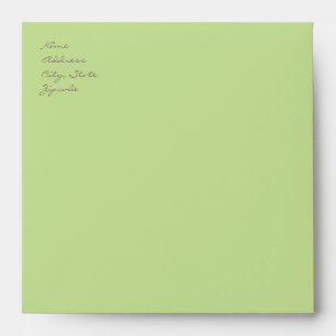 Moon and Stars Custom Envelope