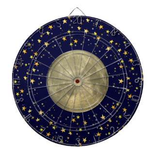 Moon and Stars Dartboard