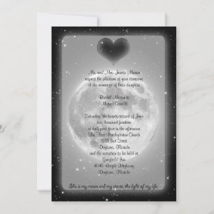 Moon and Stars Invitation