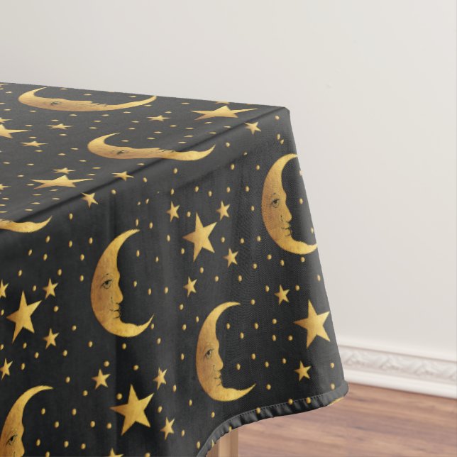 Moon and Stars Tablecloth (In Situ)