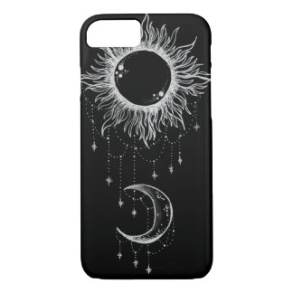 Moon and Sun Boho iPhone 7 Case