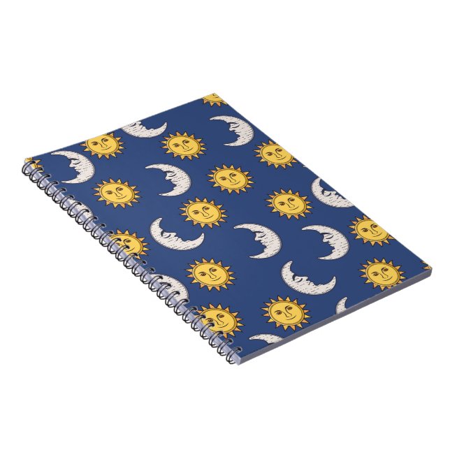 Moon and Sun Notebook (Right Side)