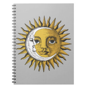 Moon and Sun Notebook