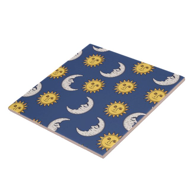 Moon and Sun Tile (Side)