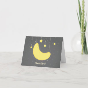 Moon and the Stars Thank You Card