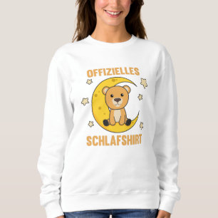 Moon Animals Bear Moonbear Sweet Animals For Sweatshirt