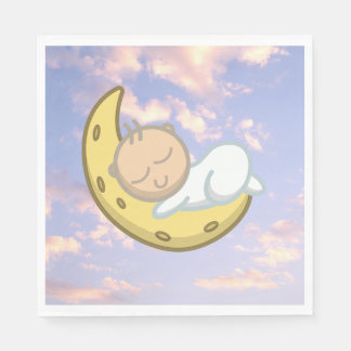 Moon Baby Design Napkin