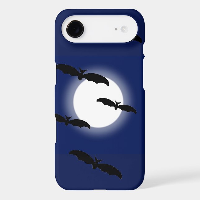Moon & Bats Case-Mate iPhone Case (Back)