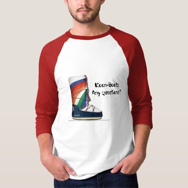 Moon-Boots. Any questions? T-Shirt (Front)