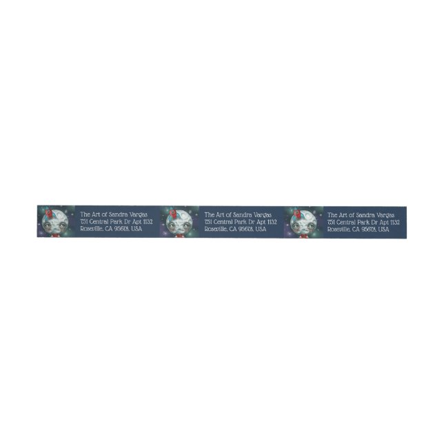 Moon Boy Wraparound Address Labels (Individual)