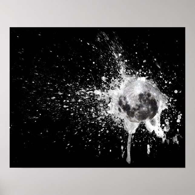 Moon Burst Poster (Front)