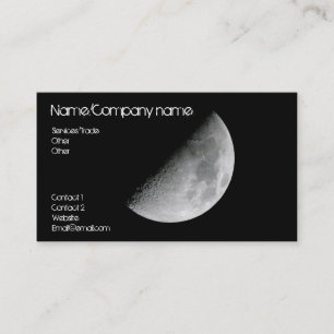 Moon Business Card
