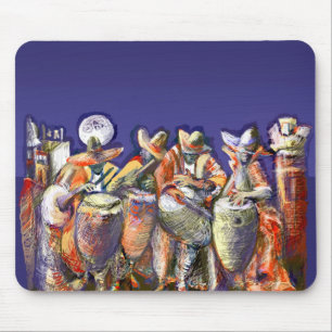 ** Moon Candombe ** Mouse Mat